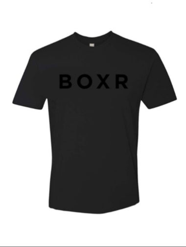 BOXR BLACK OUT TEE