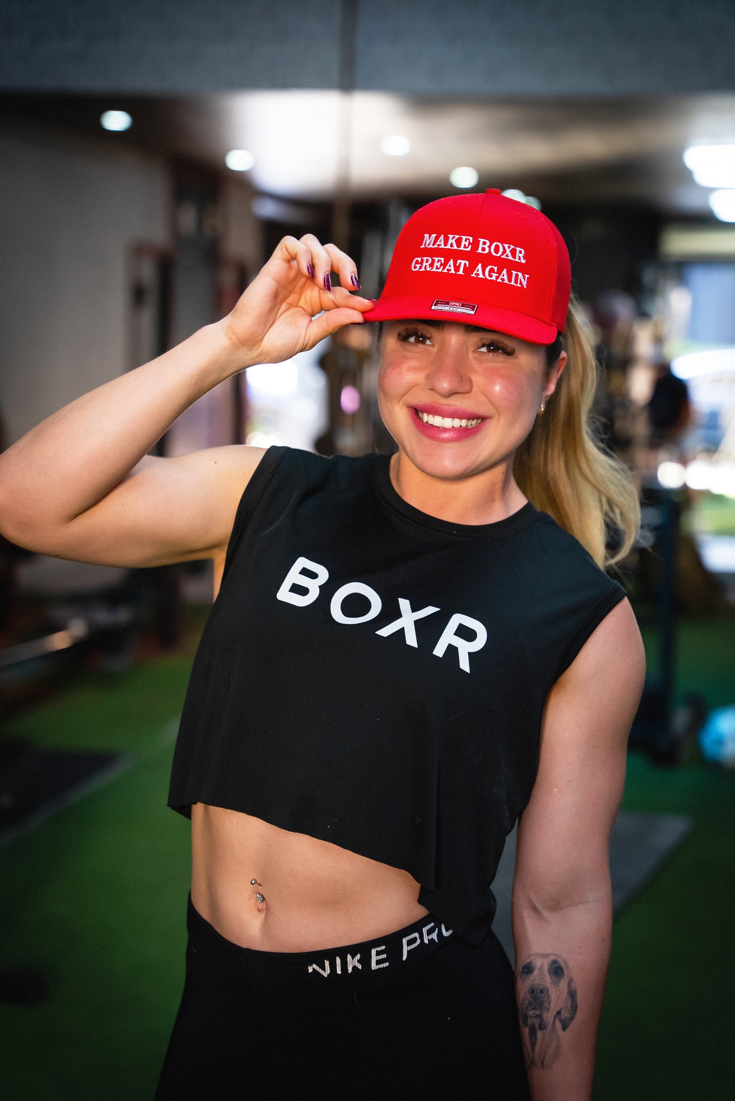 "Make BOXR Great Again" Snapback Hat